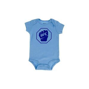 UFC Boys Fist Inside Logo Bodysuit Jumpsuit Pajama, Blue, NWT